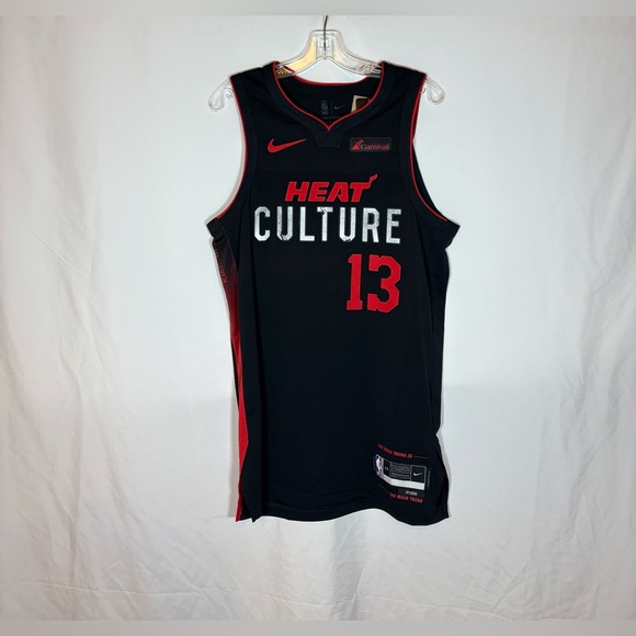 Nike Miami Heat #13 Bam Adebayo Authentic City Edition Basketball Jersey